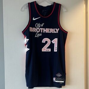 Nike City of Brotherly Sixers Jersey